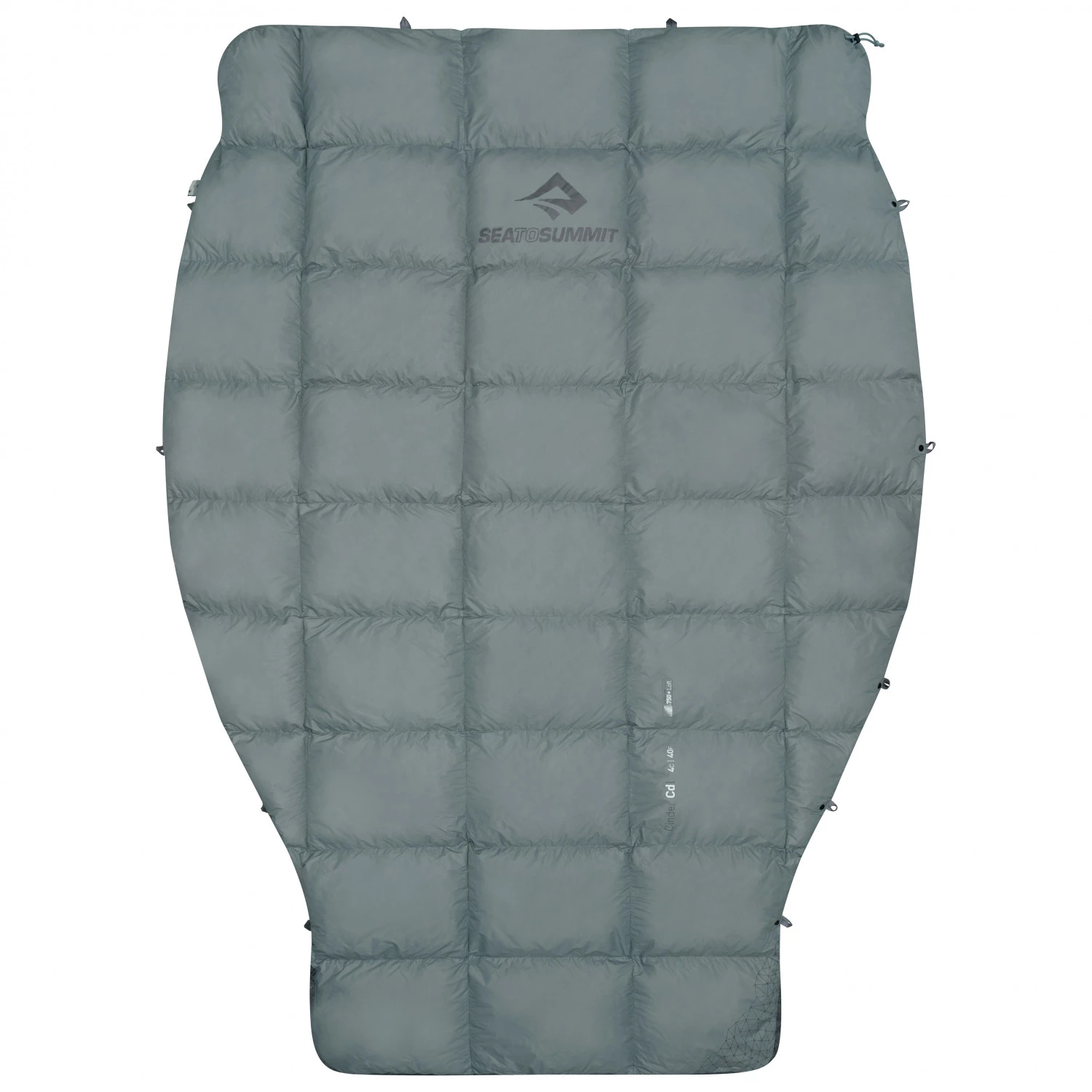 Sea to Summit - Cinder CD1 - Integrated Down Quilt - Couverture 4 Sea to Summit - Cinder CD1 - Integrated Down Quilt - Couverture – Image 2